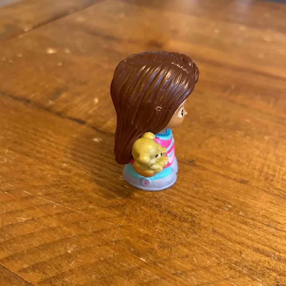 Fisher Price Little People Barbie’s friend with melasma as is